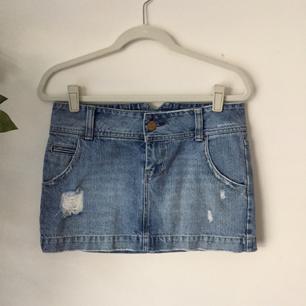 AE Jean Skirt